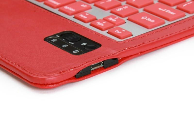 ipad air silicone bluetooth keyboard stand case with sleep wake function 4