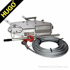 Wire rope lever hoist