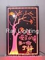 Ray Lighting RG7050 tempered optical glass led writing board 1