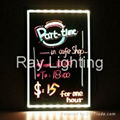    Ray Lighting RG10080 tempered optical glass led writing board 3