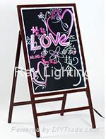   Ray Lighting RW10053 Wooden integrated Led writing board