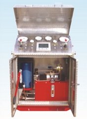 Control box of hydraulic choke manifold