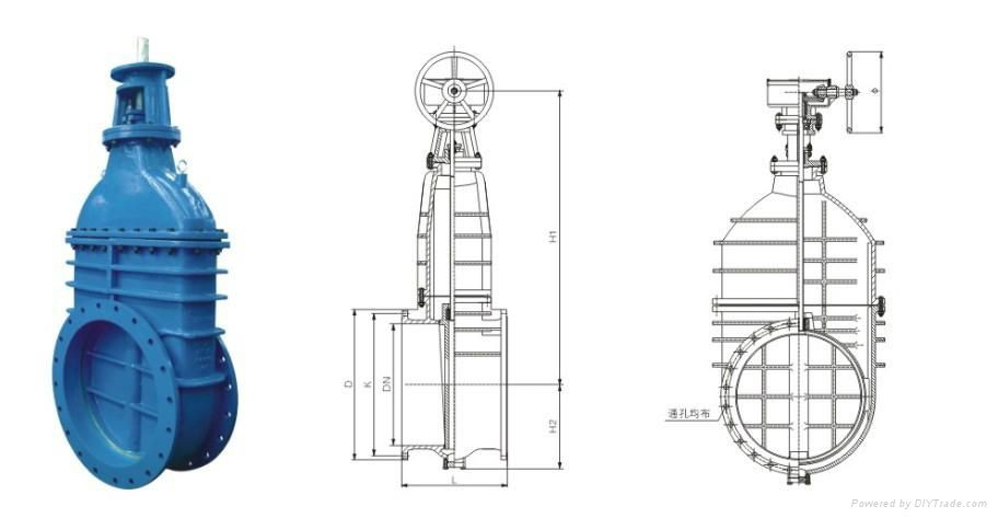 Big Size Metal Seated Gate Valve 5