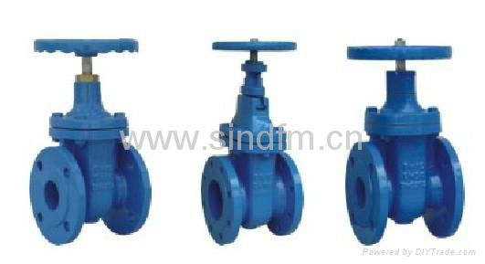 Non-Rising Stem Metal Seated Gate Valve DIN3352-F4