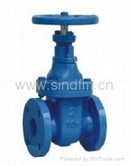 Non-Rising Stem Metal Seated Gate Valve JIS-10K