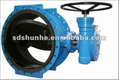 Double flange DN1200 Butterfly valve 