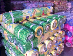 Polyester micro fiber brushed printed fabric textile