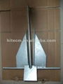 Hot Dip Galvanized Danforth Anchor  