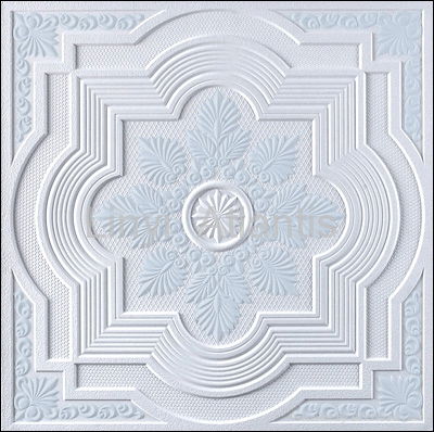 GRG gypsum fiber ceiling tiles 3