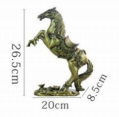 Office horse Ornaments Entrance Small Animal Ornament