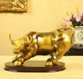 Resin crafts business gifts ornaments bull statue holiday gift