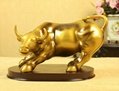 Resin crafts business gifts ornaments bull statue holiday gift 2