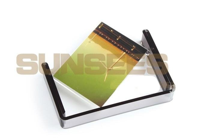 6 inch acrylic rotating photo frame picture frame glass photo 2