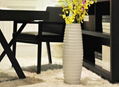 White floor vase home decor crafts ceramic vase 3