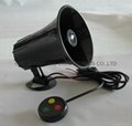 3 Tone with buttons 30w electronics siren