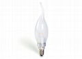 3W LED candle light    360°beam angle  frosted 3