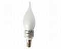 5W LED candle light  frosted  2