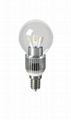3W E14 LED Bulb clear  1