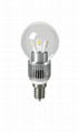 3W E14 LED Bulb clear 