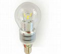 5W LED globe bulb  clear 1