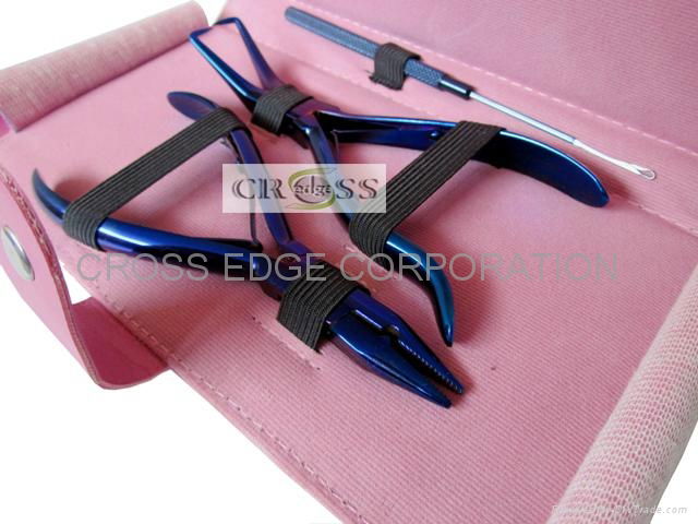 Hair Extensions 3 Piece Tools Kit