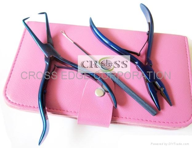 Hair Extensions 3 Piece Tools Kit 2