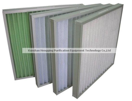 G4 cardboard disposable mini pleat panel pre air filters 4
