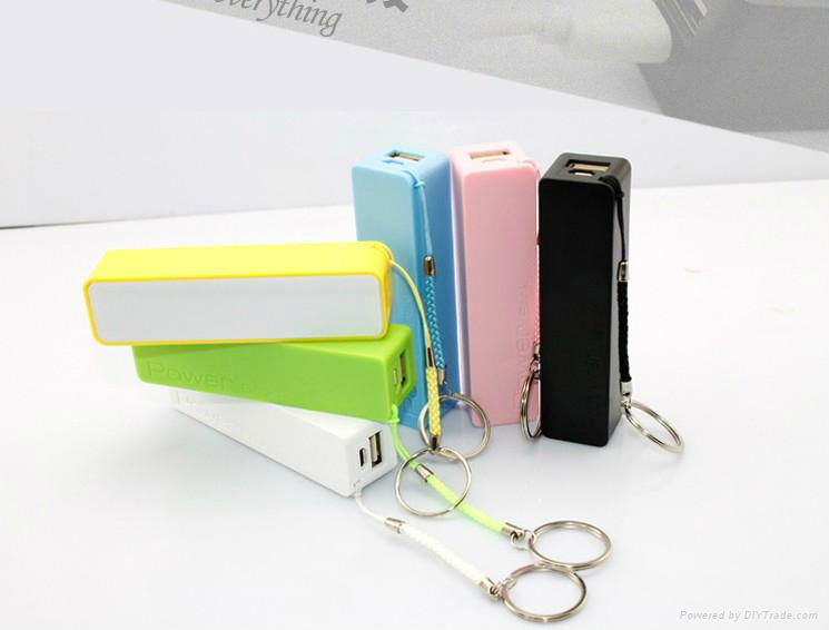 Key Chain Mobile Power Bank Battery Plastic Power Bank 3