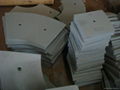 concrete mixer plant casting tile plate