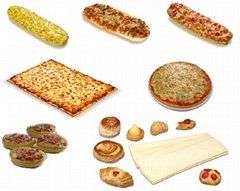 Frozen Pizza and Sandwiches