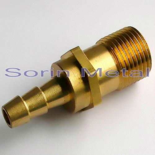 Brass fitting CNC machining part