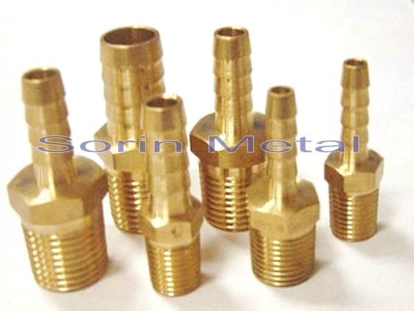 Brass fitting CNC machining part 5