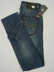 Handsomely High quality Blue 100% Cutton Jeans 
