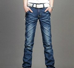 Handsomely 100% Cutton Blue High quality Jeans 