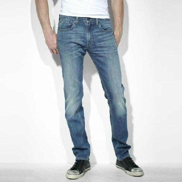 Handsomely Blue 100% Cutton  High quality Men's jeans