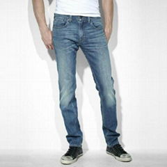 Handsomely Blue 100% Cutton  High quality Men's jeans