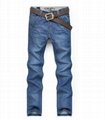 High quality 100% Cutton Handsomely Blue Man's jeans 2