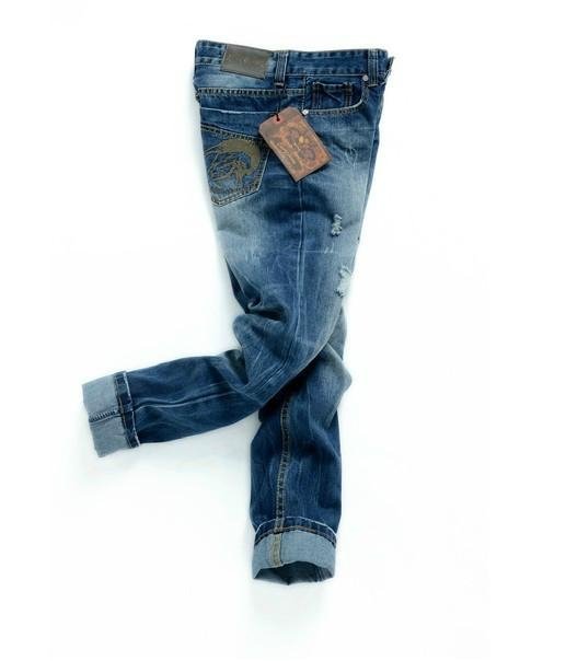 100% Cutton  Handsomely Blue High quality  Jeans pants 4