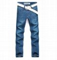 2014 Blue High quality 100% Cutton boy's jeans
