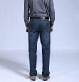 100% Cutton High quality Men's jeans 4