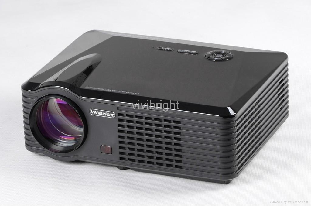 Vivibright 2300ansi Lumens Brightness LED Projector Only for Home Theater 2