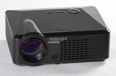 Vivibright 2300ansi Lumens Brightness LED Projector Only for Home Theater