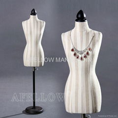 mini dress forms to display jewels and