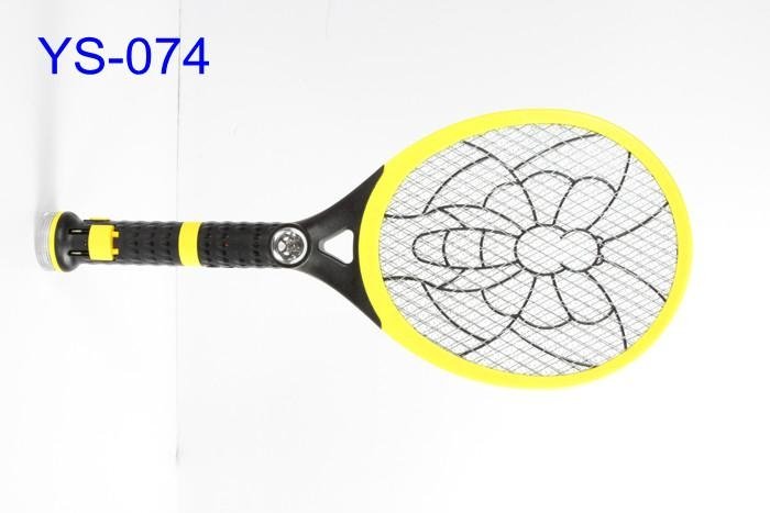 factory patent hot sale electric mosquito swatter with led & detachable flashlig 2