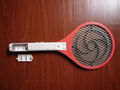 factory hot sale battery operated  electric with led mosquito fly swatter 3