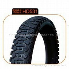 Motorcycle tire 4.10-18