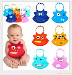  silicone baby bib