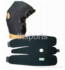 Neoprene knee pad support