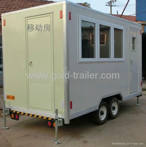 FRP Multi-functional Traction Type Mobile Communication Truck Body