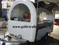 Snack Food Trailer Ice Cream Trailer